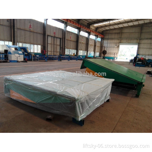 LSH12-660D 6*6' capacity 12000kg height 490mm mechanical dock leveler